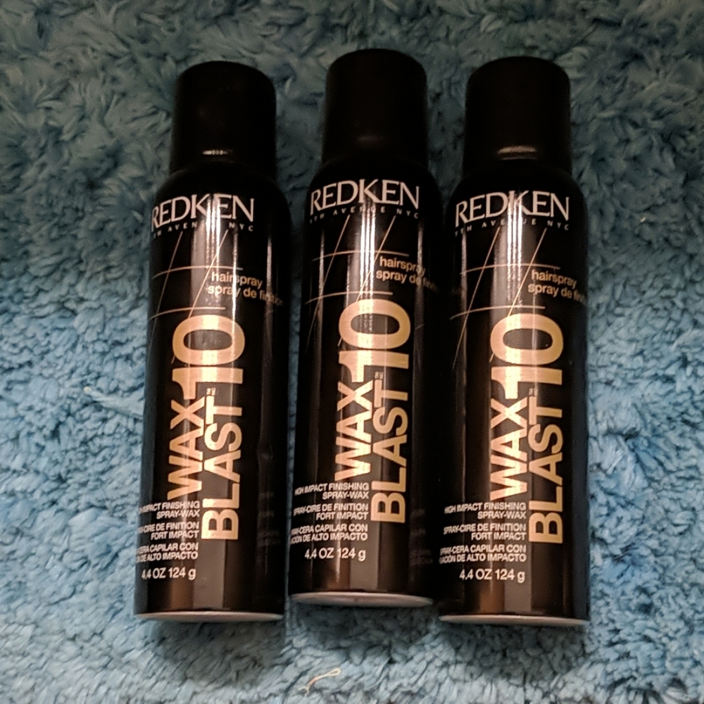 Redken wax blast 10 4.4oz qty 3